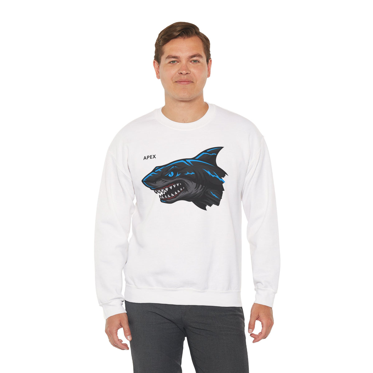 APEX Shark Sweatshirt Premium Design SKIALFA Unisex