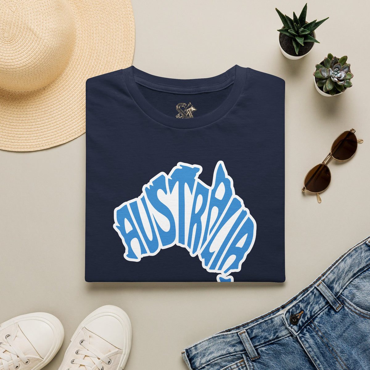 Australia Graphic T-Shirt Premium Design SKIALFA Unisex