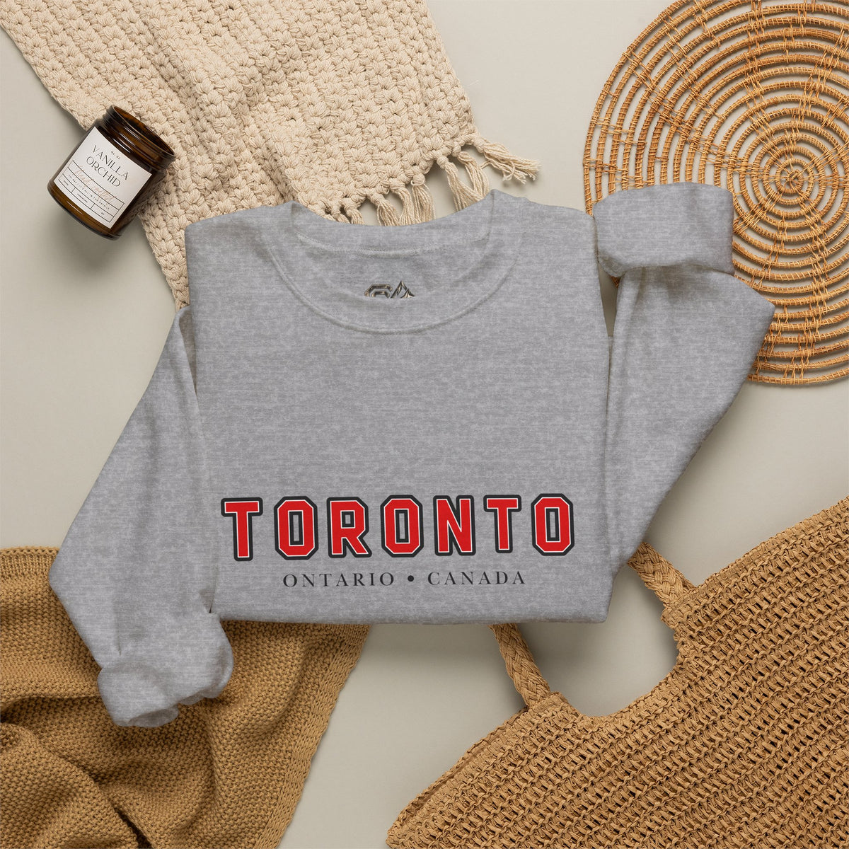 Toronto Canada Sweatshirt Premium Design SKIALFA Unisex