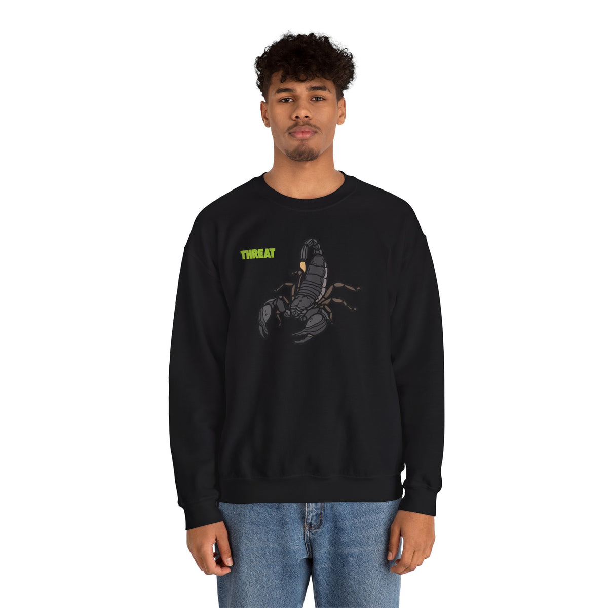 THREAT Scorpion Sweatshirt Premium Design SKIALFA Unisex