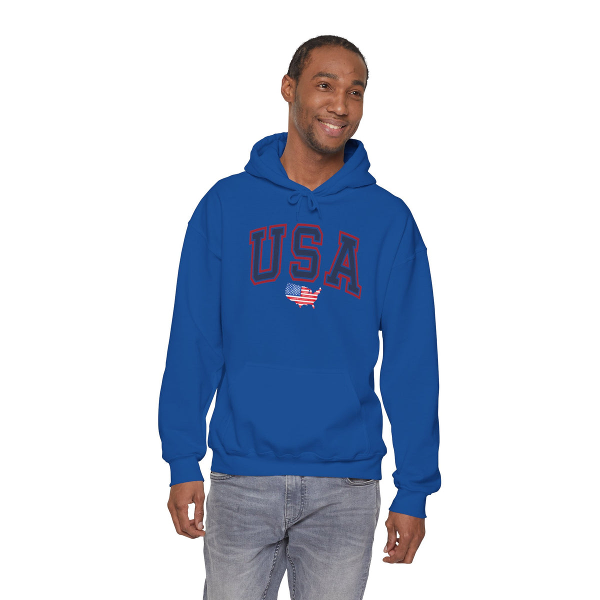 USA Hoodie Premium Design SKIALFA Unisex