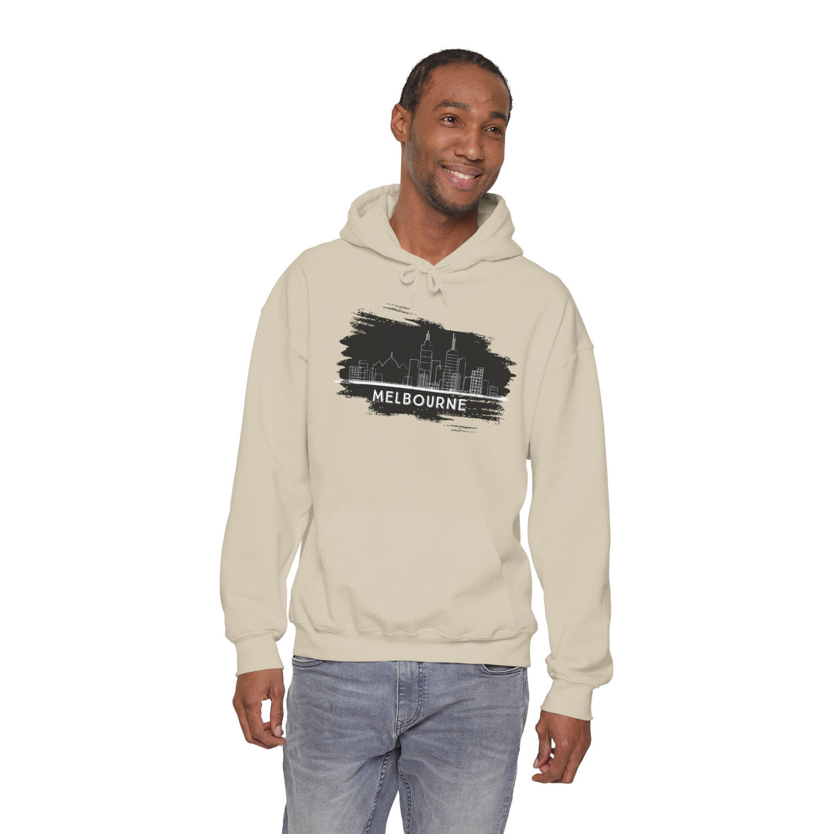 MELBOURNE Hoodie Premium Design SKIALFA Unisex