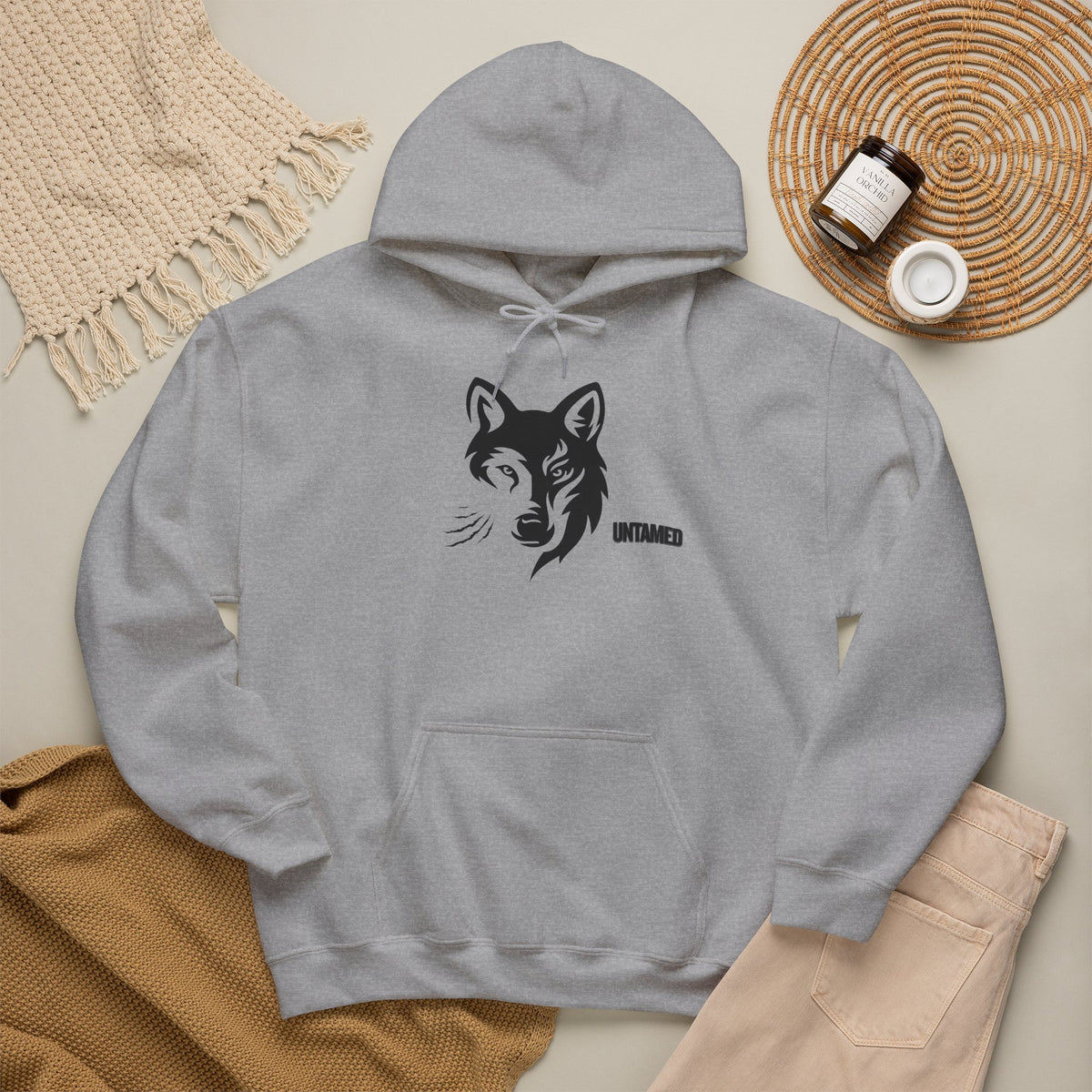 UNTAMED Hoodie Premium Design SKIALFA Unisex