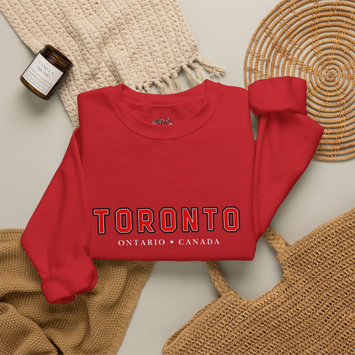 Toronto Canada Sweatshirt Premium Design SKIALFA Unisex