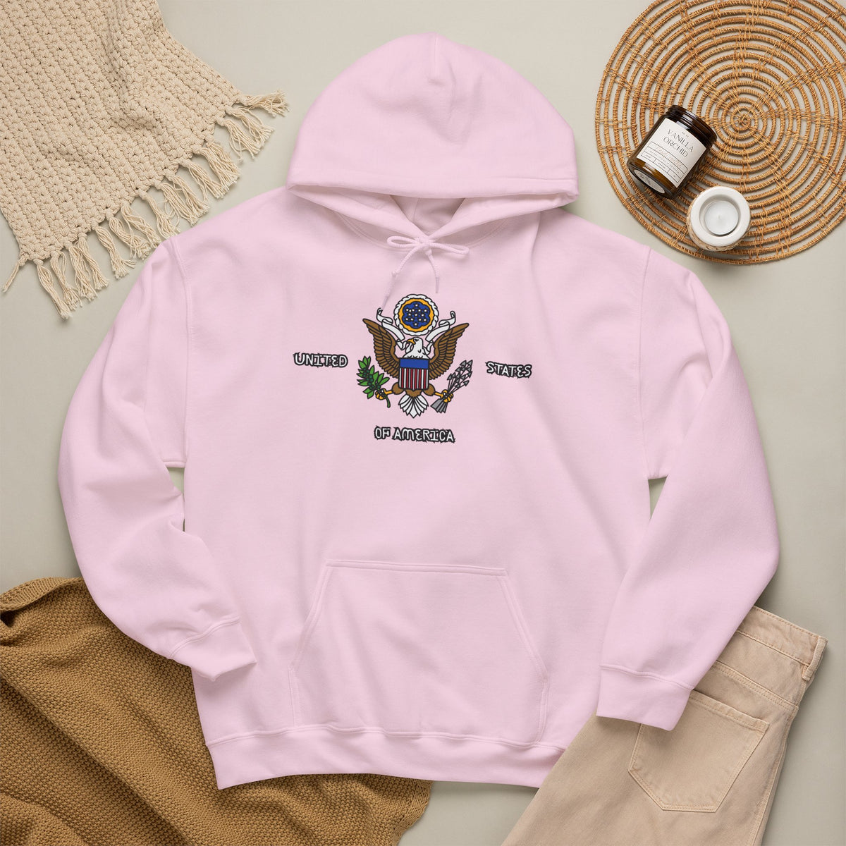 United States Of America Hoodie Premium Design SKIALFA