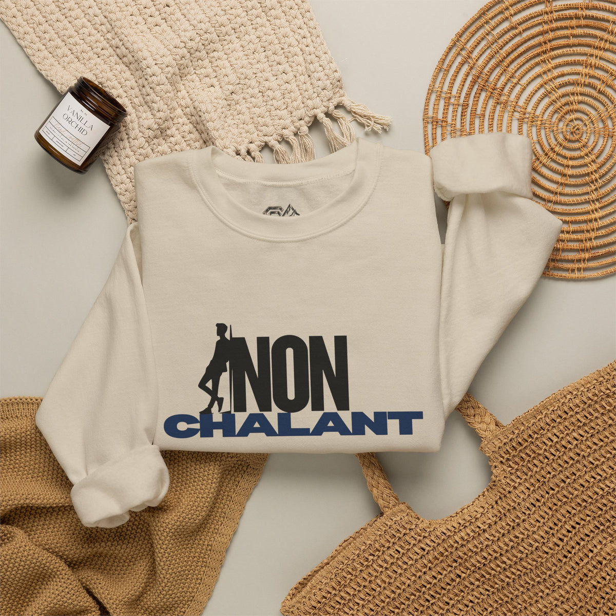 NONCHALLANT Sweatshirt Premium Design SKIALFA Unisex