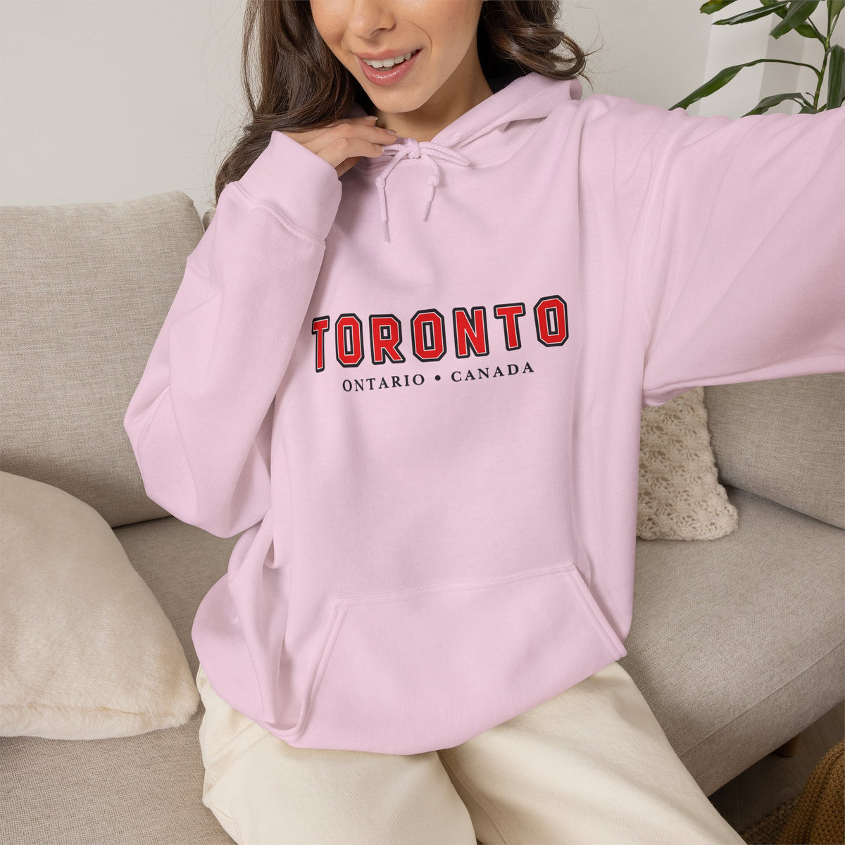 TORONTO ONTARIO Hoodie Premium Design SKIALFA Unisex