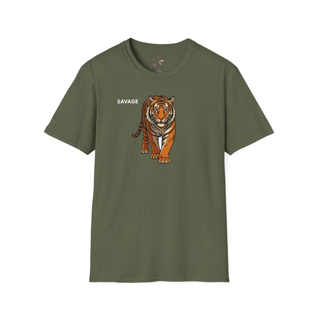 SAVAGE Tiger T-Shirt Premium Design SKIALFA Unisex