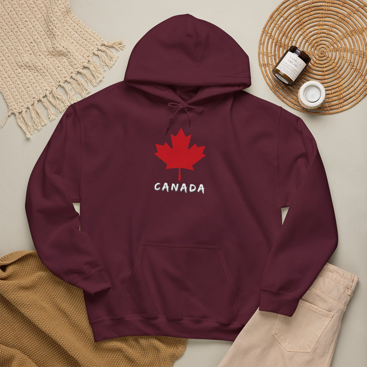 CANADA Hoodie Premium Design SKIALFA Unisex