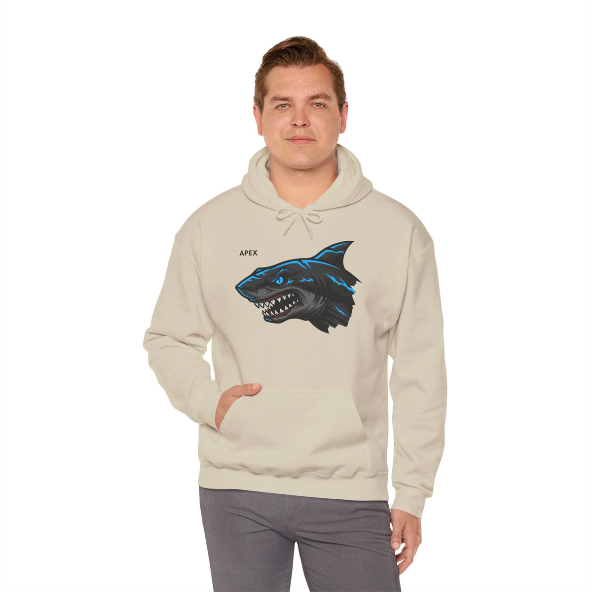 APEX Shark Hoodie Premium Design SKIALFA Unisex