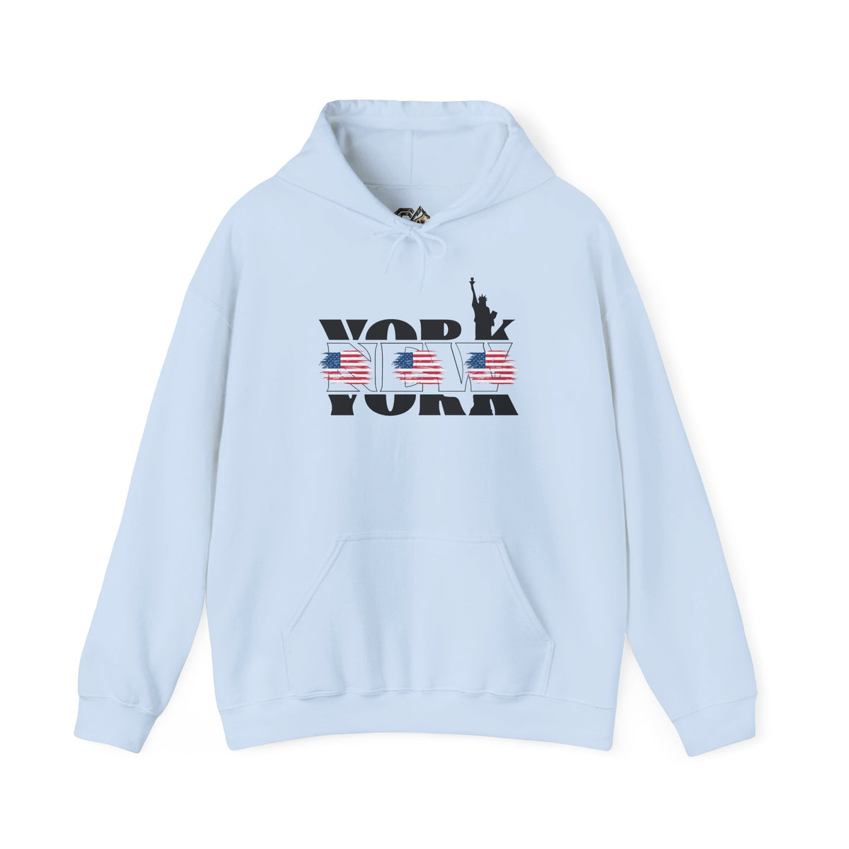 NEW YORK USA Flag Hoodie Premium Design SKIALFA Unisex