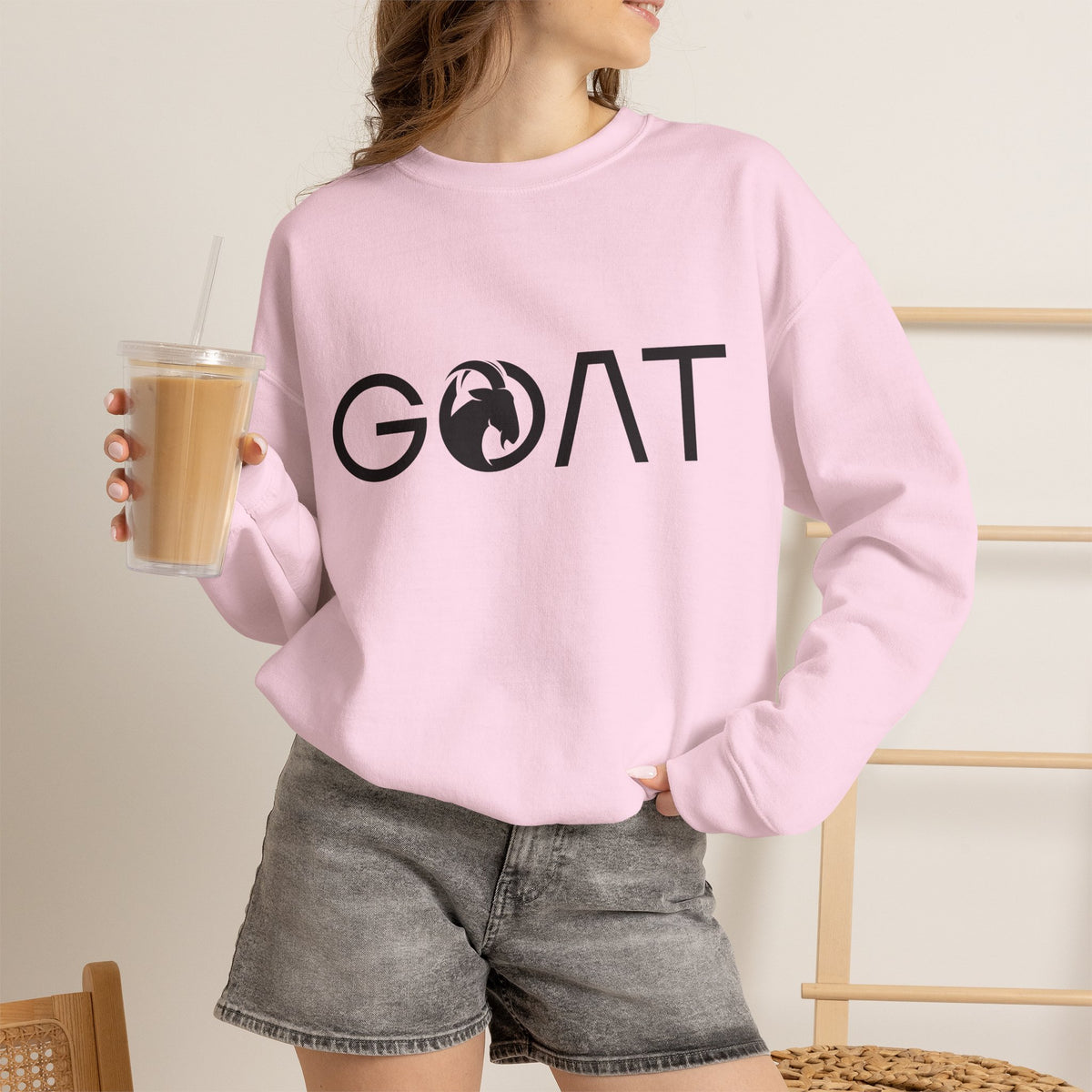 GOAT Sweatshirt Premium Design SKIALFA Unisex