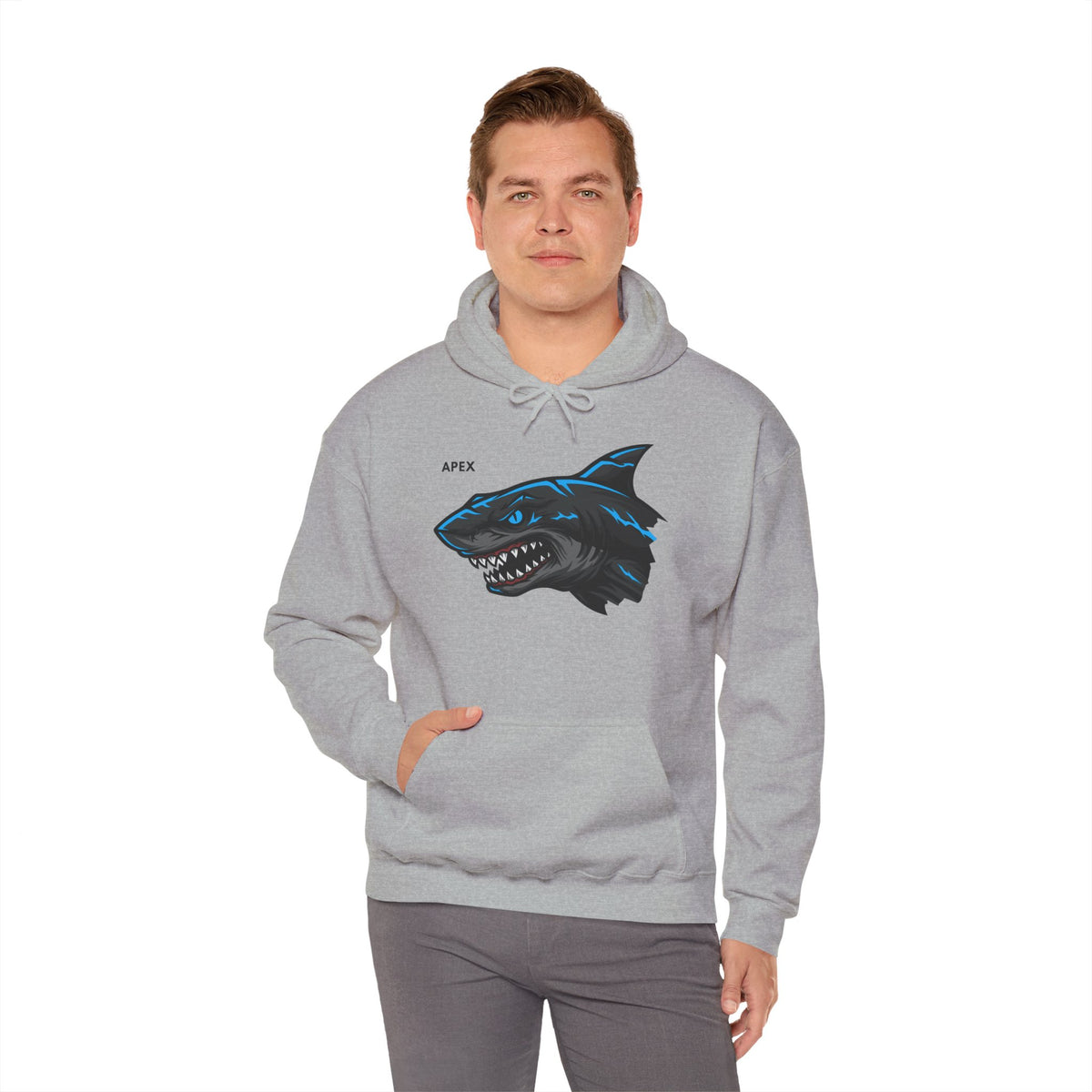 APEX Shark Hoodie Premium Design SKIALFA Unisex