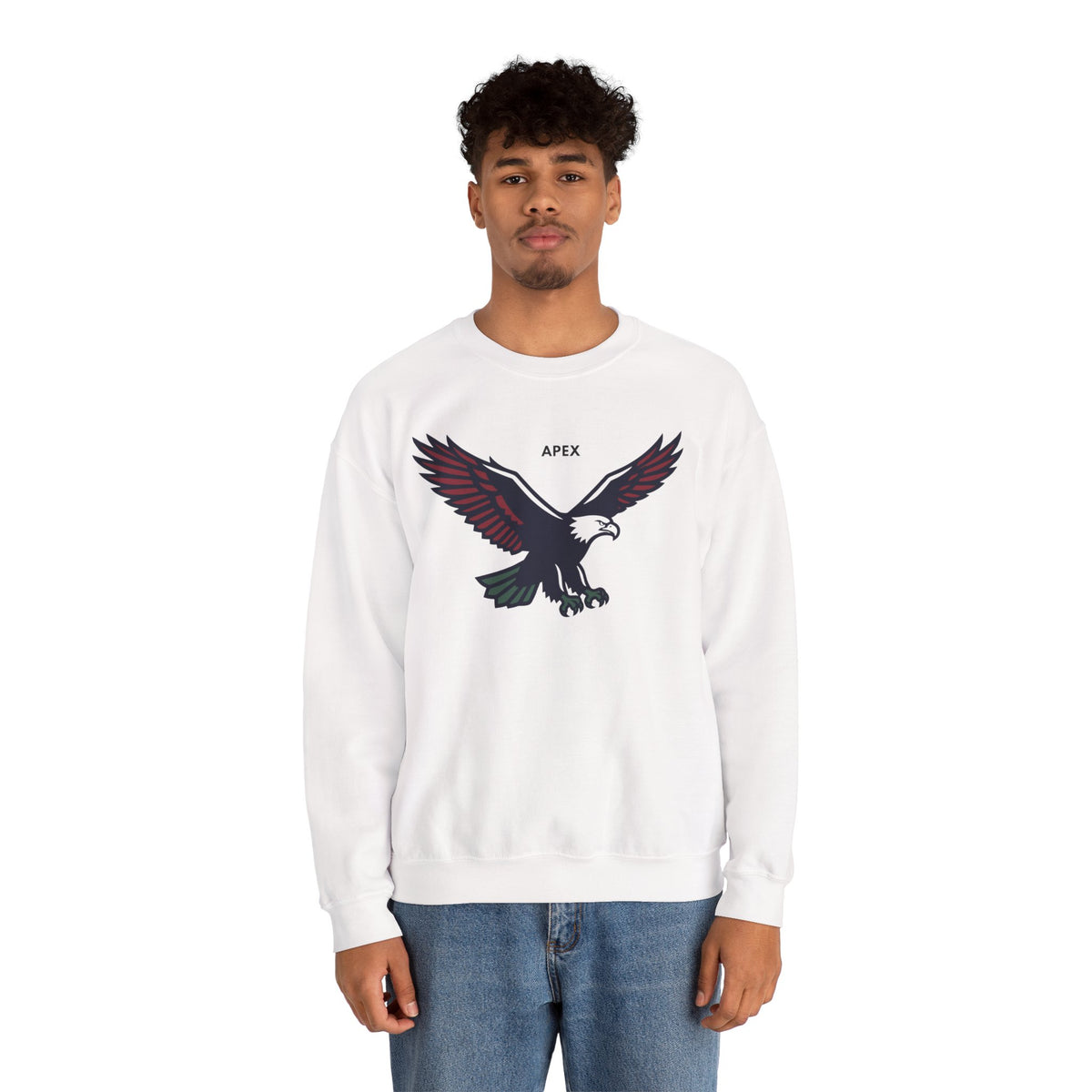 APEX Eagle Sweatshirt Premium Design SKIALFA Unisex