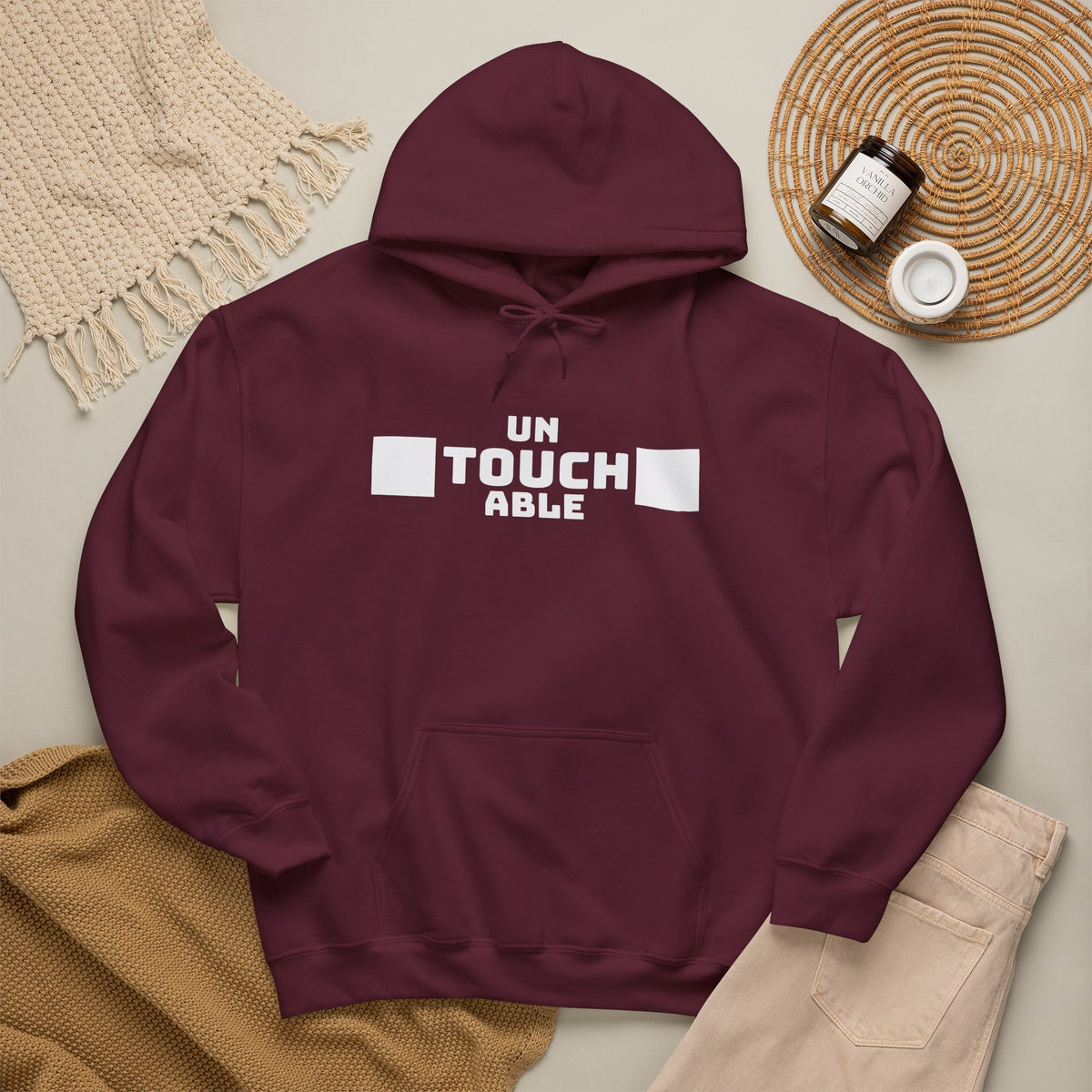 UNTOUCHABLE  Hoodie | Premium Design SKIALFA Unisex