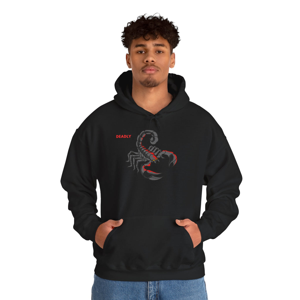 DEADLY Scorpion Hoodie Premium Design SKIALFA Unisex