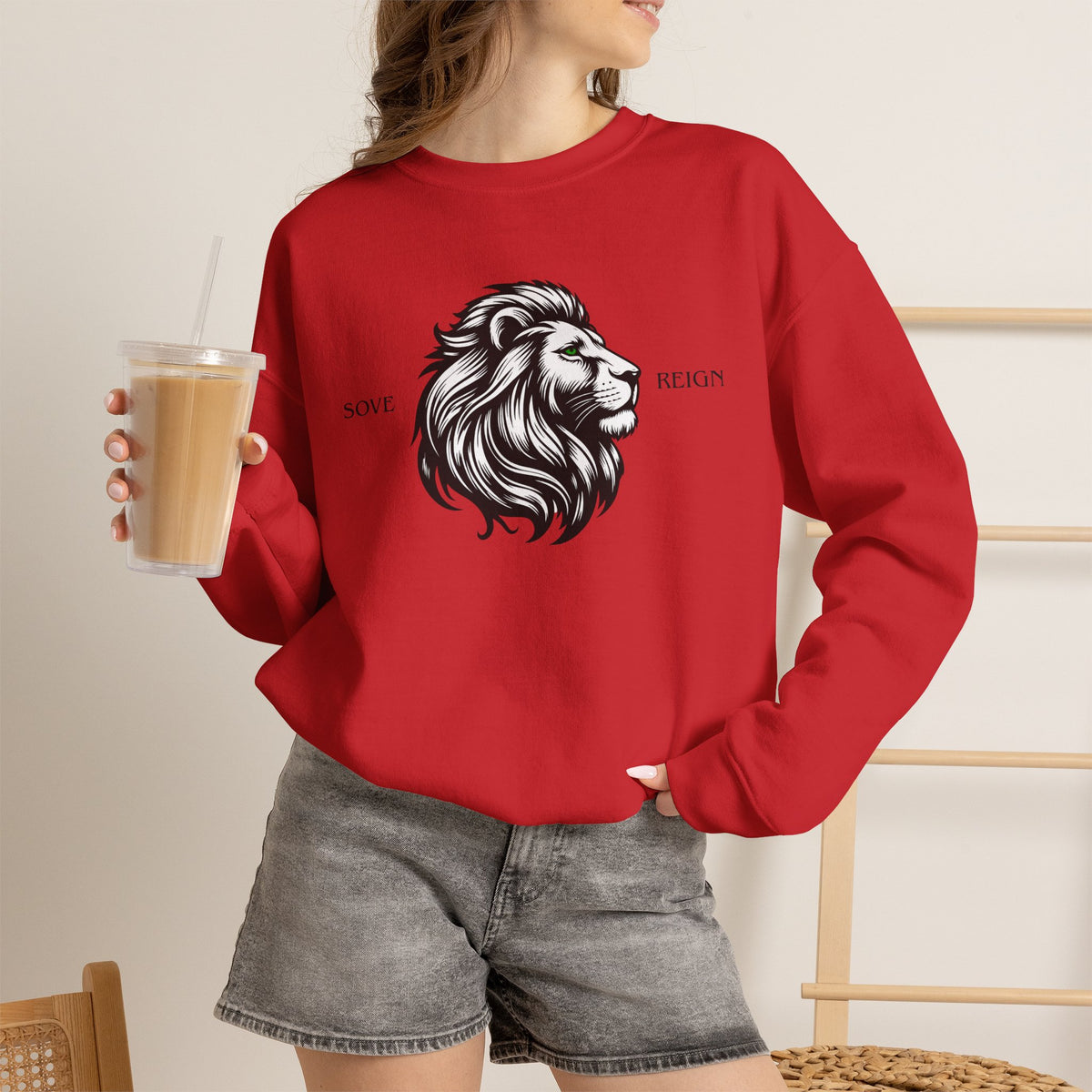 SOVEREIGN Sweatshirt Premium Desingn SKIALFA Unisex