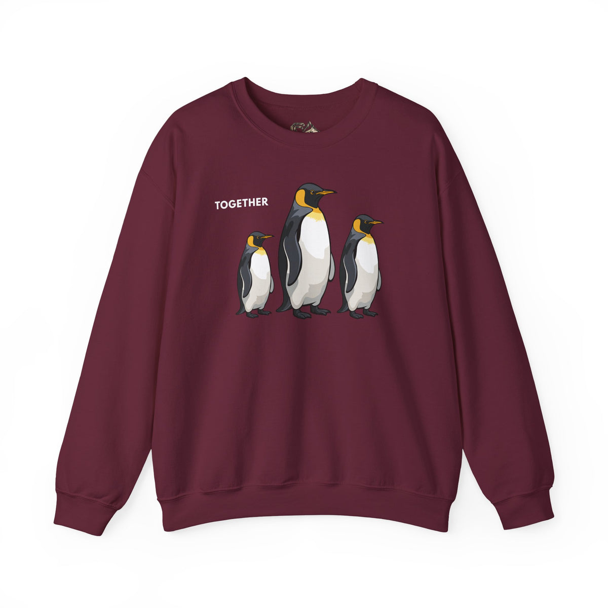 TOGETHER Penguin Sweatshirt Premium Design SKIALFA Unisex