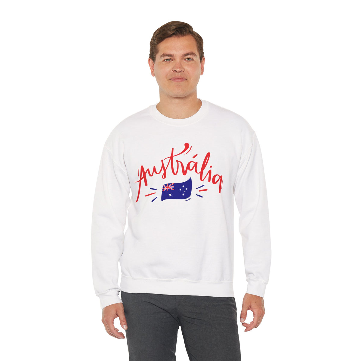 Australia Flag Sweatshirt Premium Design SKIALFA Unisex