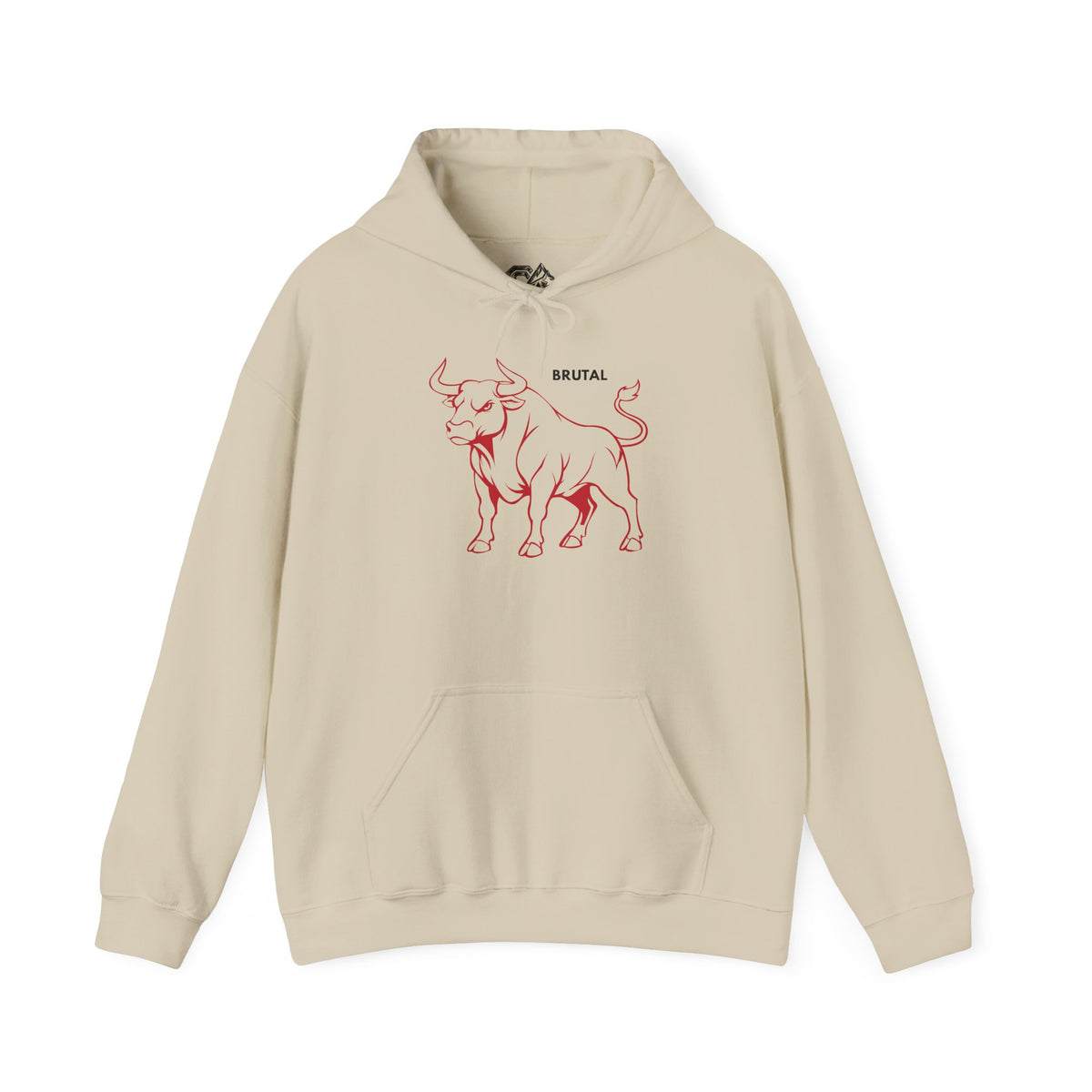 BRUTAL Bull Hoodie Premium Design SKIALFA Unisex