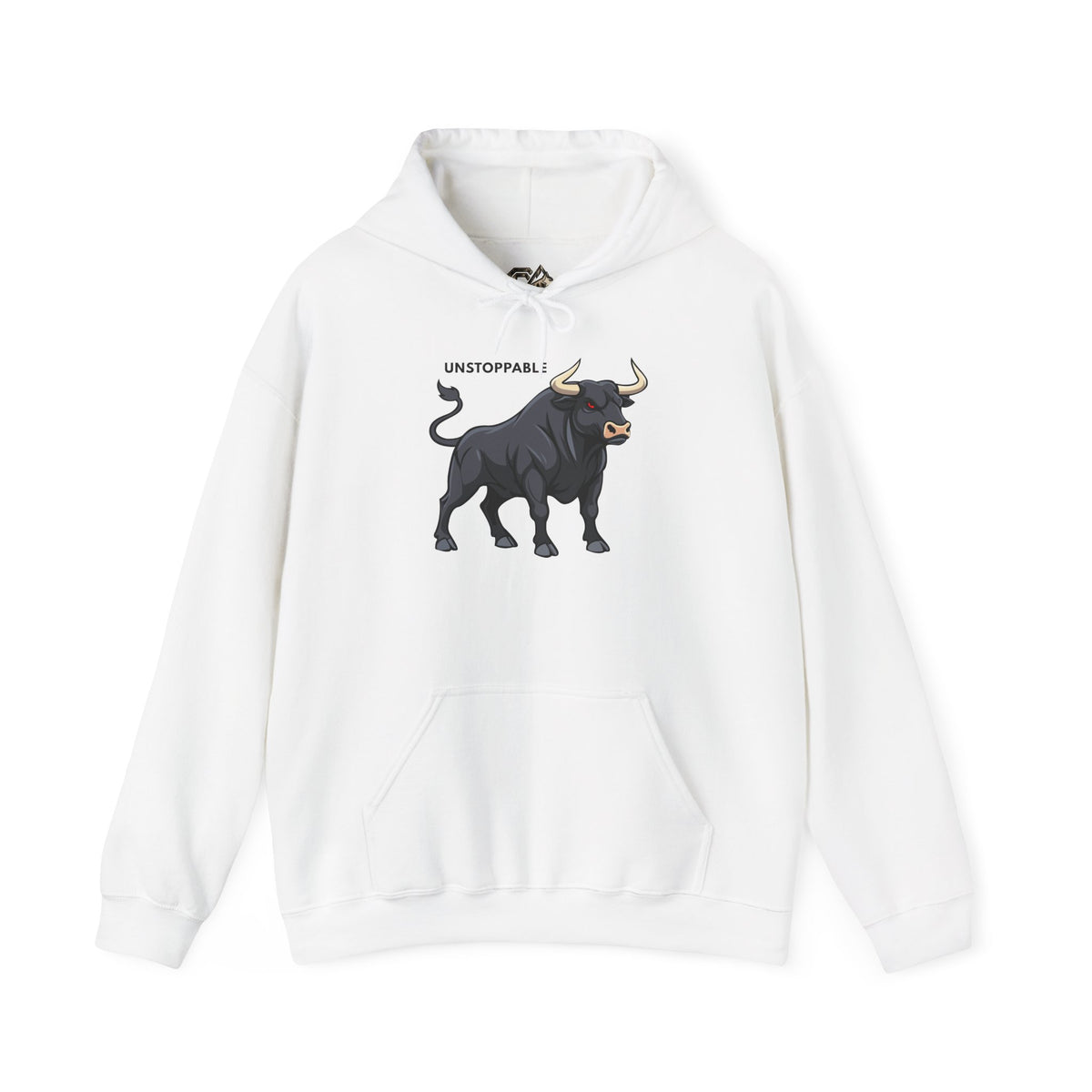 UNSTOPPABLE Bull Hoodie Premium Design SKIALFA Unisex