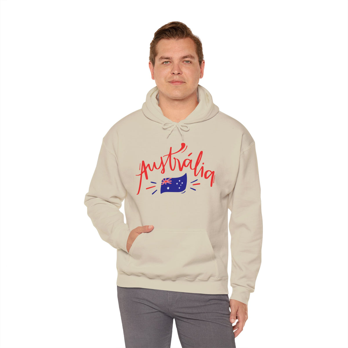 AUSTRALIA FLAG Hoodie Premium Design SKIALFA Unisex