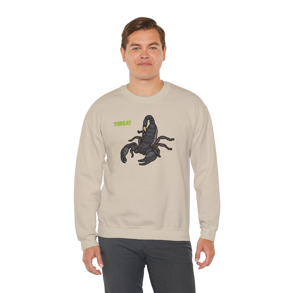 THREAT Scorpion Sweatshirt Premium Design SKIALFA Unisex