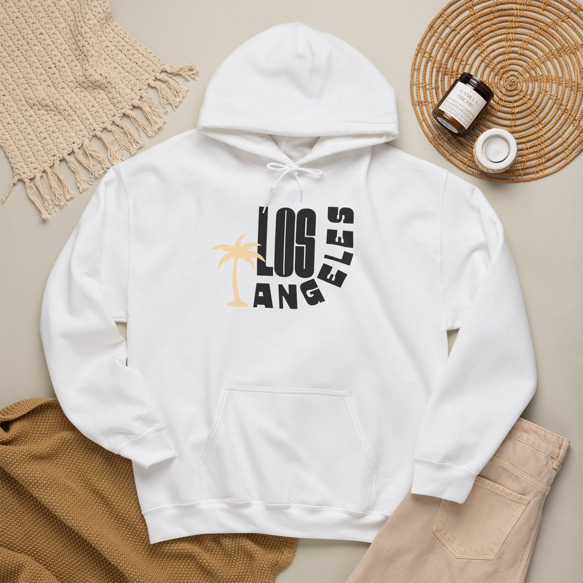 LOS ANGELES Hoodie Premium Design SKIALFA 9Unisex