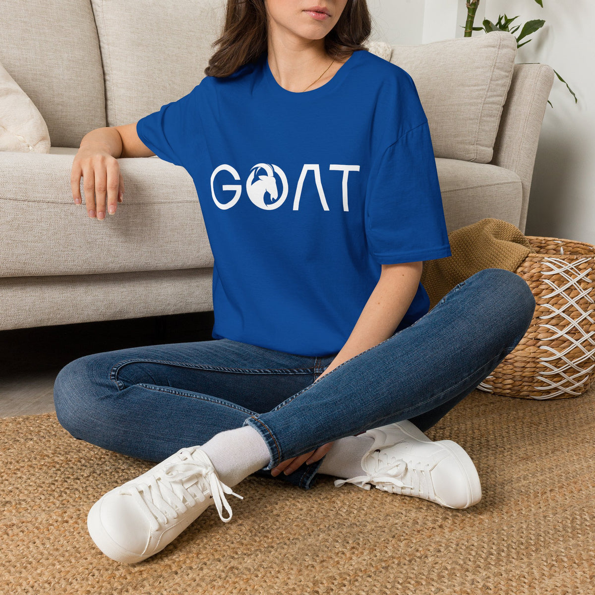 GOAT T-Shirt Premium Design SKIALFA Unisex