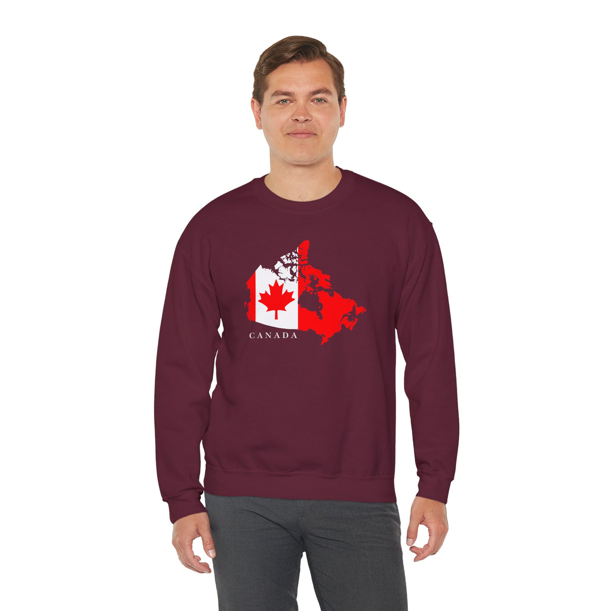 Canada Maple Sweatshirt Premium Design SKIALFA Unisex
