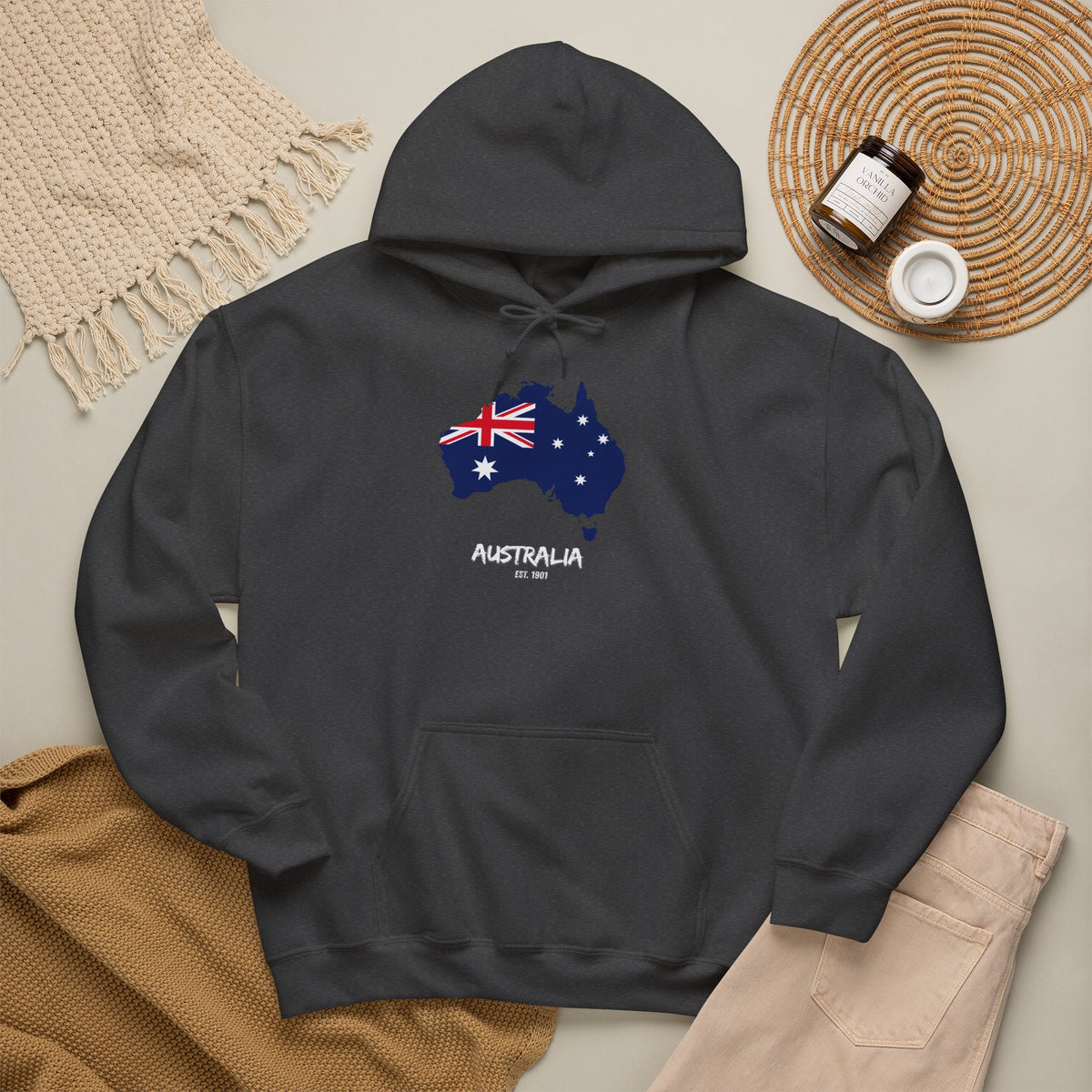 AUSTRALIA Hoodie Premium Design SKIALFA Unisex