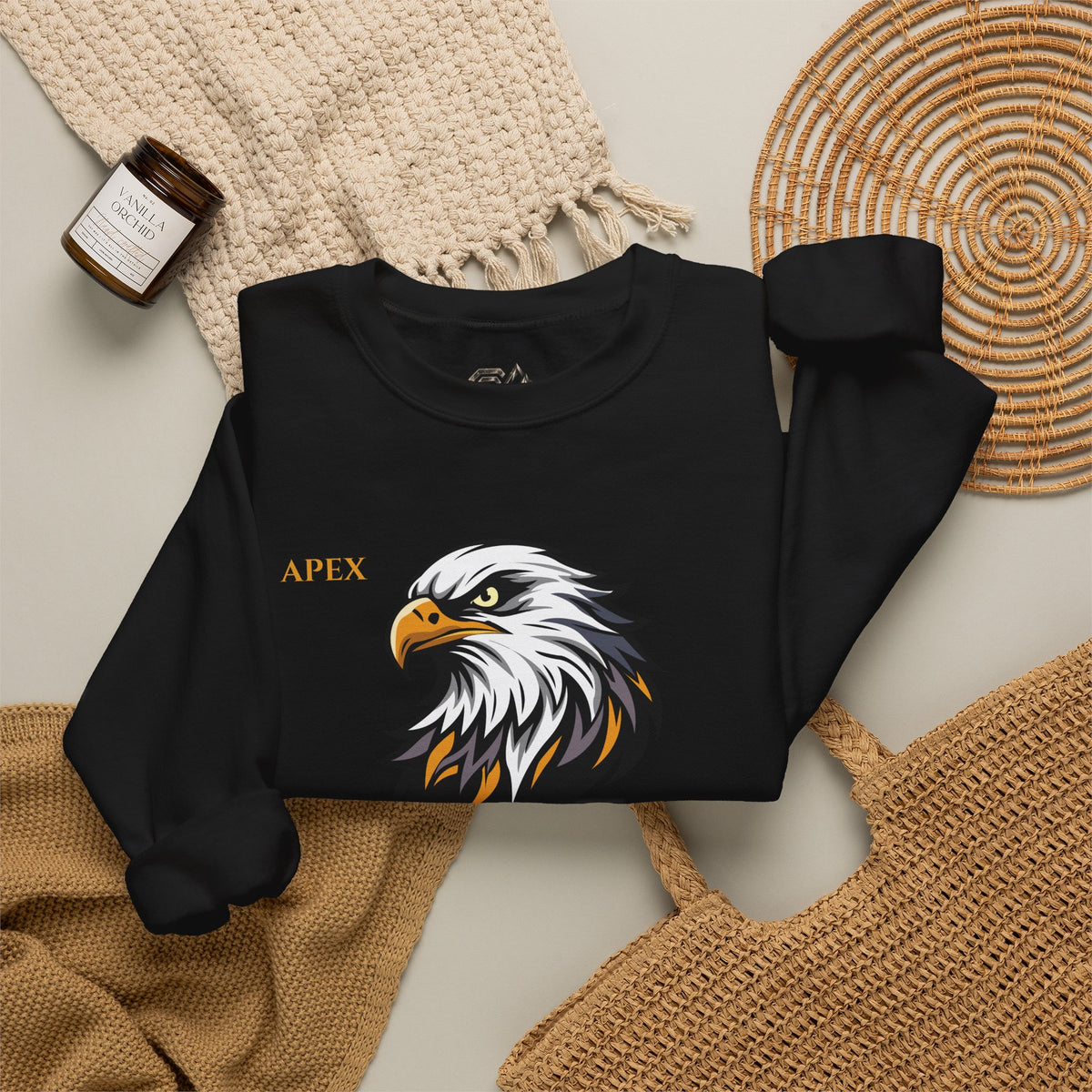 APEX Eagle Sweatshirt Premium Design SKIALFA Unisex