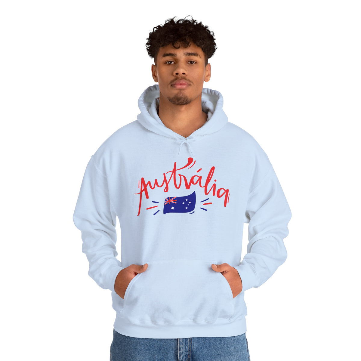 AUSTRALIA FLAG Hoodie Premium Design SKIALFA Unisex