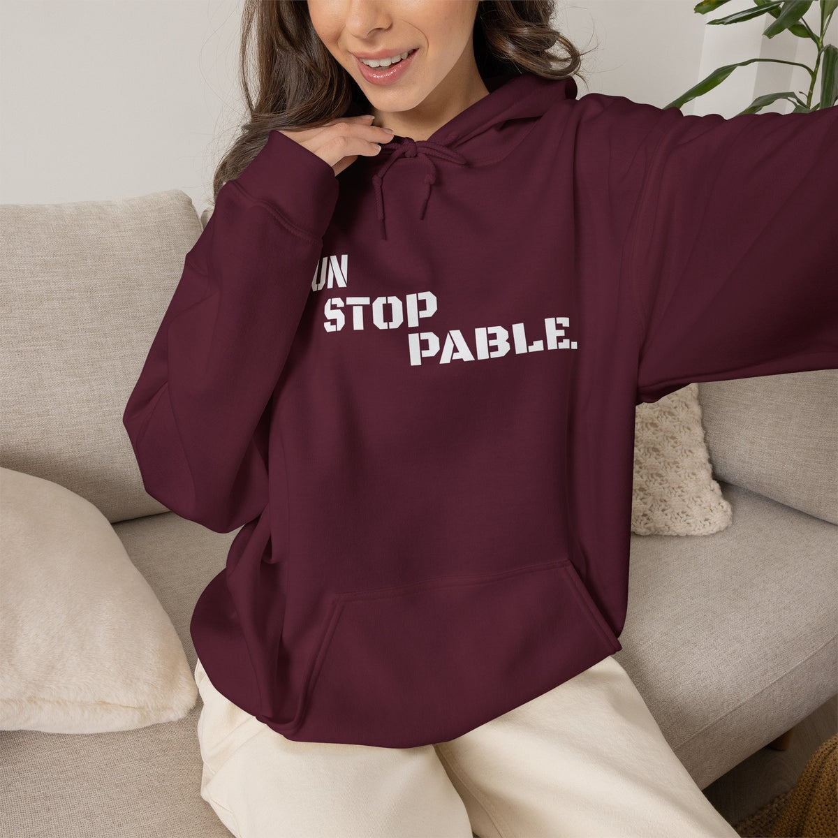 UNSTOPPABLE Hoodie | Premium Design SKIALFA Unisex