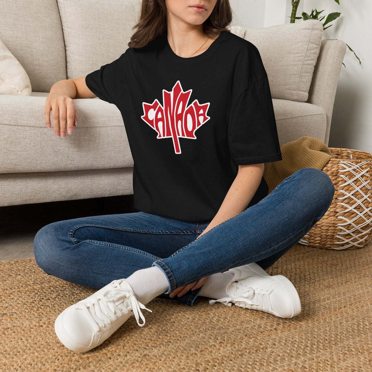Canada Flag T-Shirt Premium Design SKIALFA Unisex
