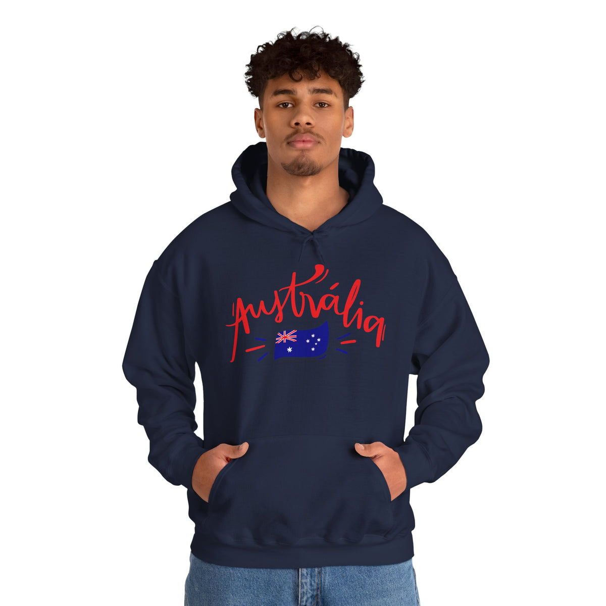 AUSTRALIA FLAG Hoodie Premium Design SKIALFA Unisex