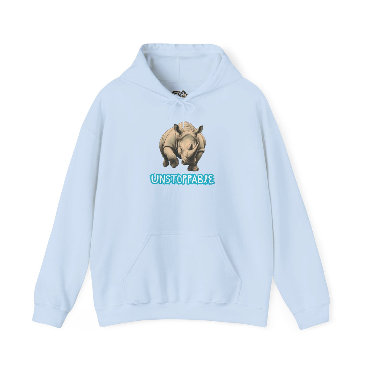 UNSTOPPABLE Rhino Hoodie Premium Design SKIALFA Unisex