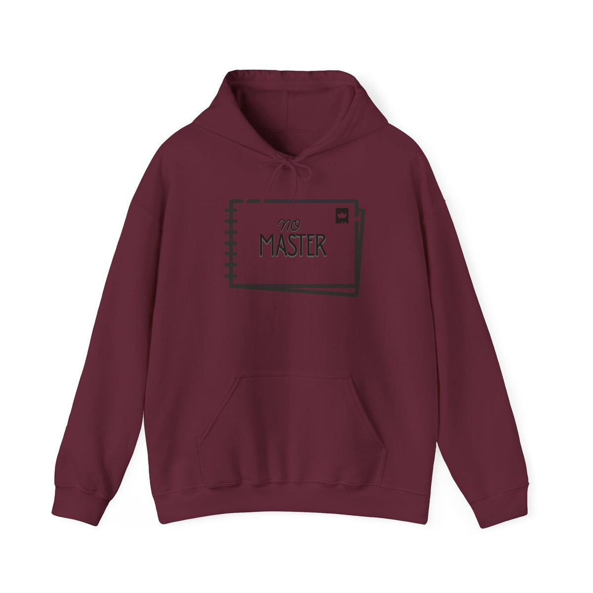 NO MASTER Hoodie Premium Design SKIALFA Unisex