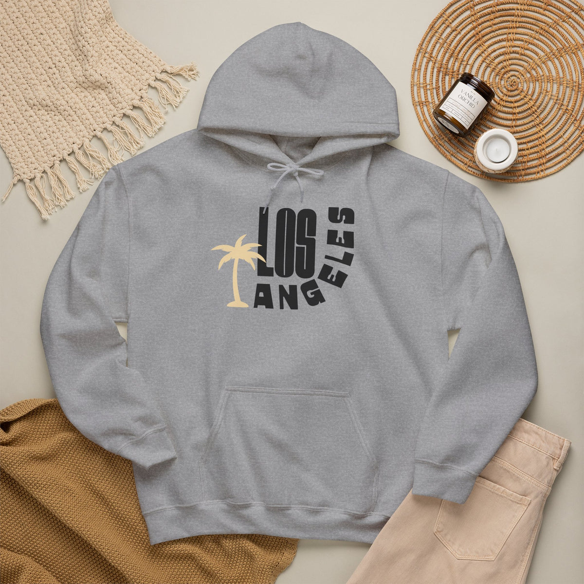 LOS ANGELES Hoodie Premium Design SKIALFA 9Unisex
