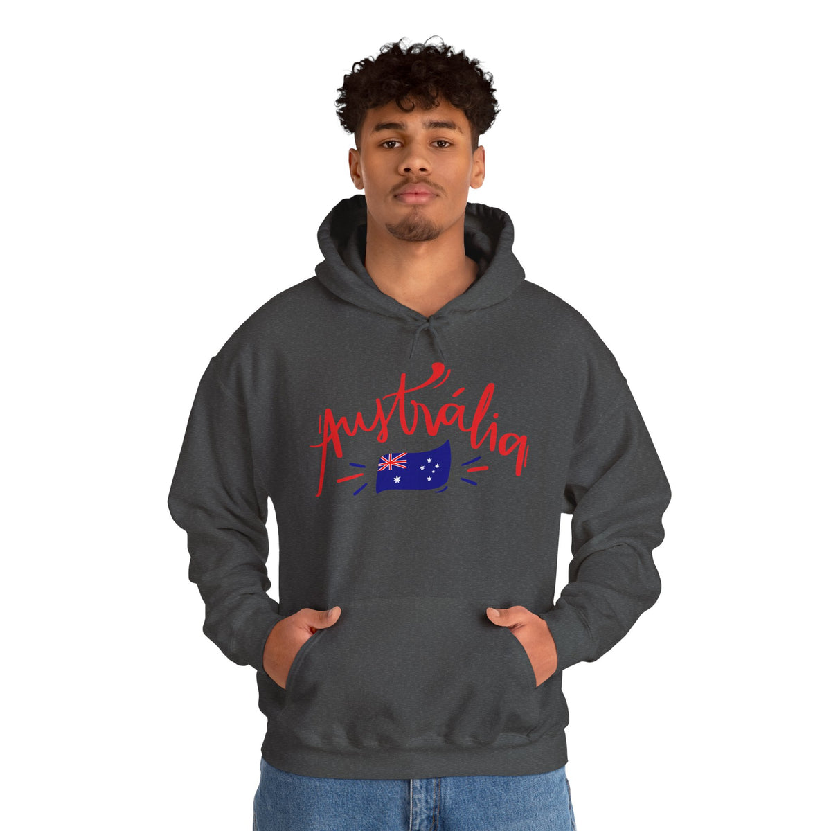 AUSTRALIA FLAG Hoodie Premium Design SKIALFA Unisex