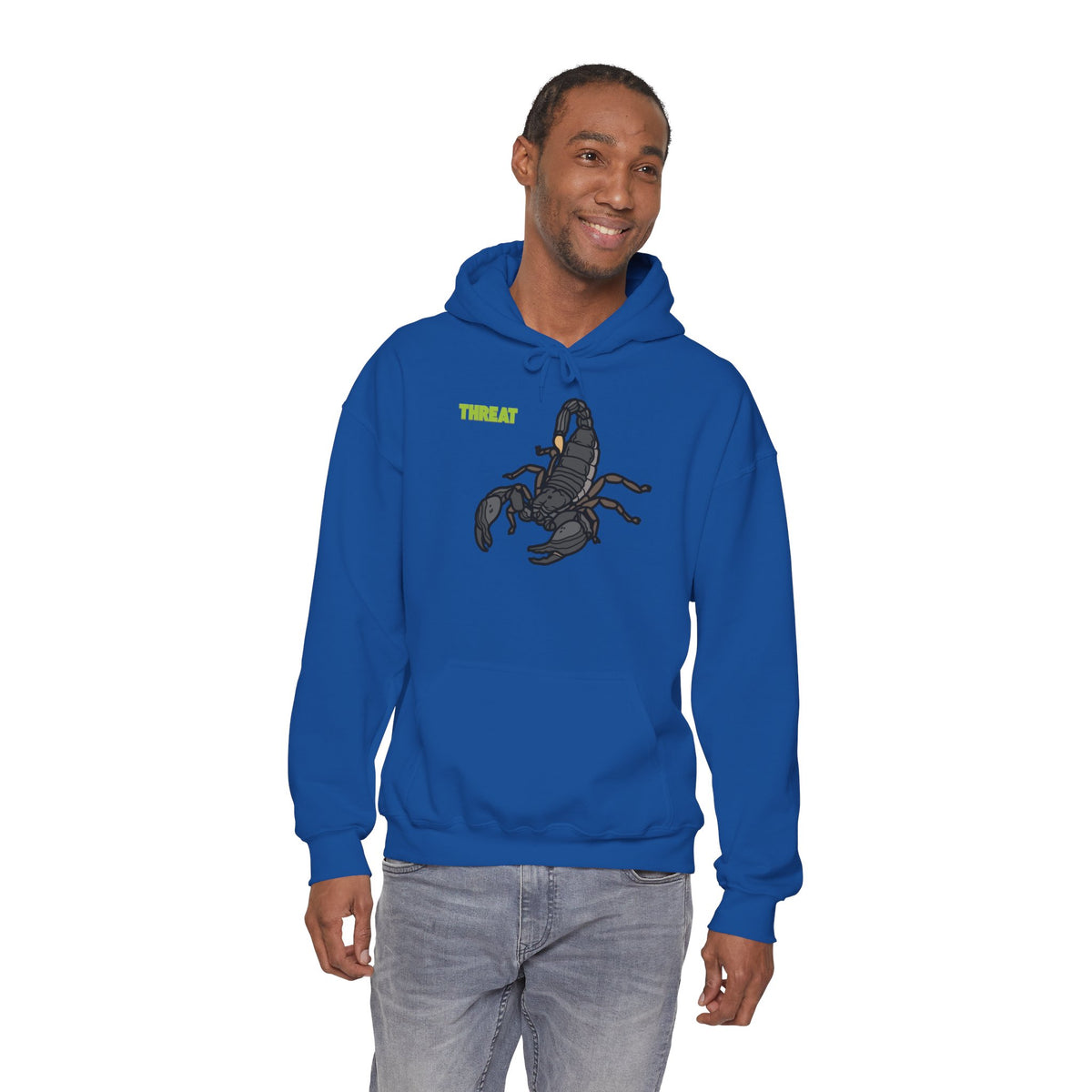 THREAT Scorpion Hoodie Premium Design SKIALFA Unisex