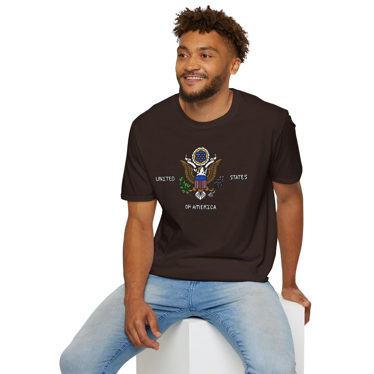 United States Of America T-Shirt Premium Design SKIALFA Unisex
