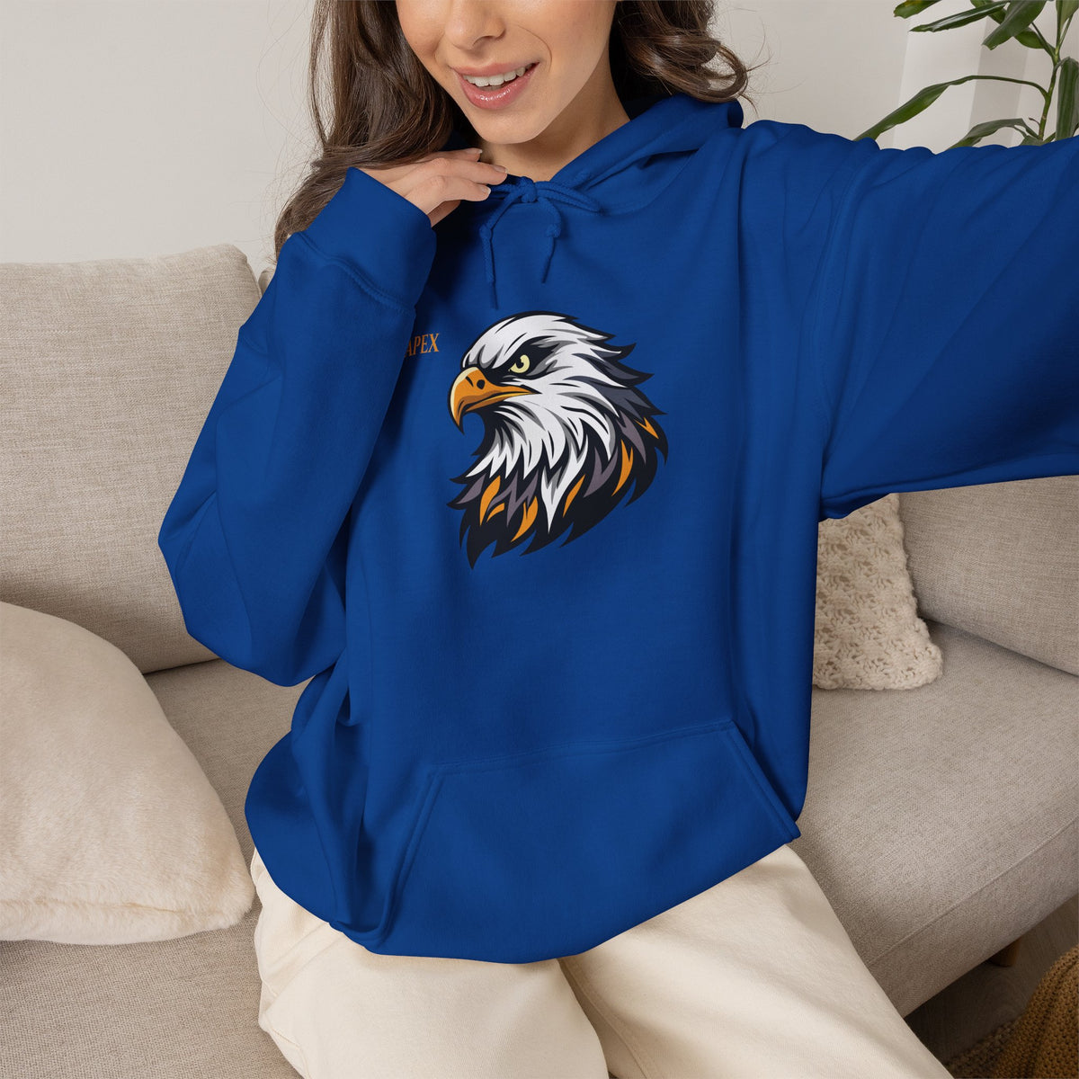 APEX Eagle Hoodie Premium Design SKIALFA Unisex