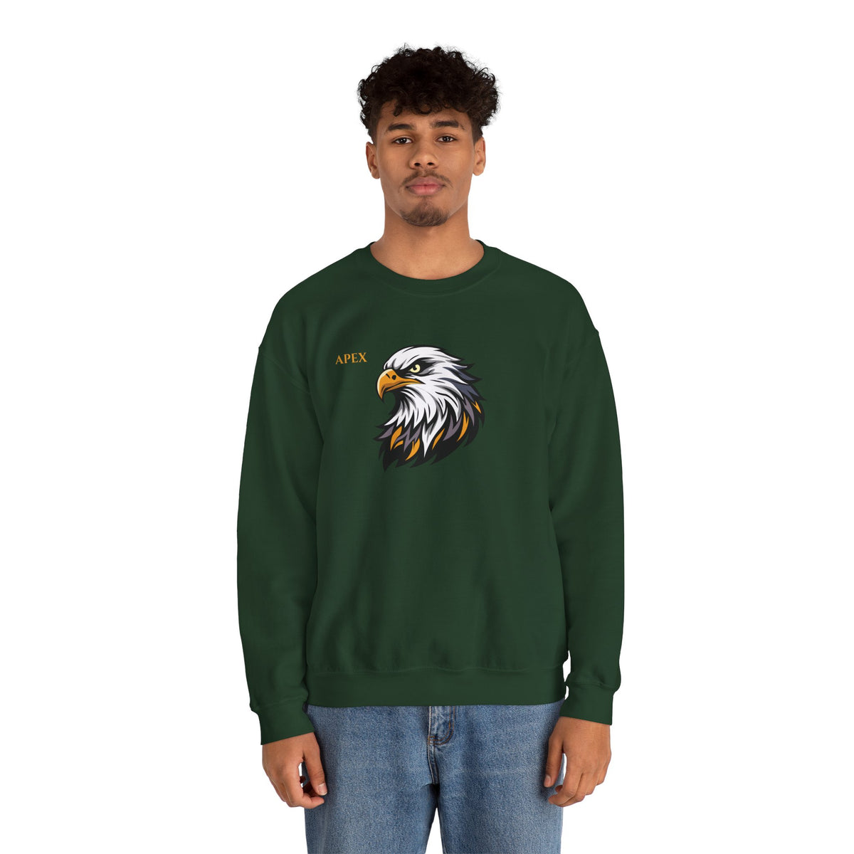 APEX Eagle Sweatshirt Premium Design SKIALFA Unisex