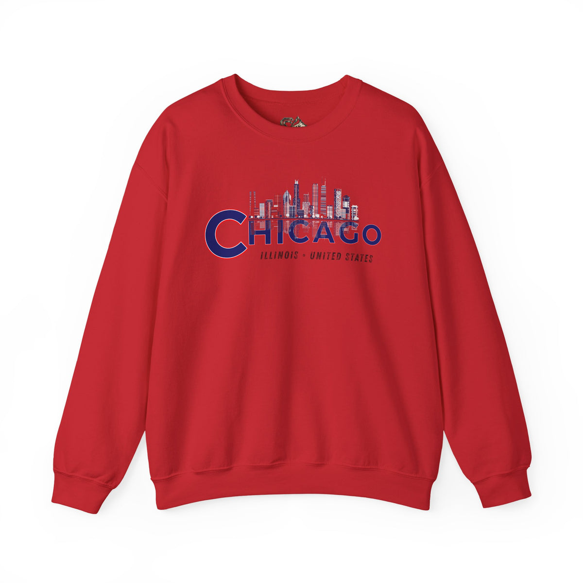 Chicago Sweatshirt Premium Design SKIALFA Unisex