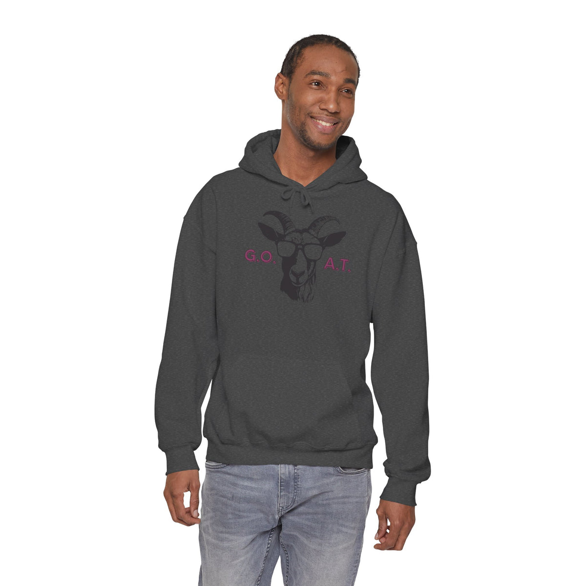 G.O.A.T. GOAT HEAD Hoodie Premium Design SKIALFA Unisex
