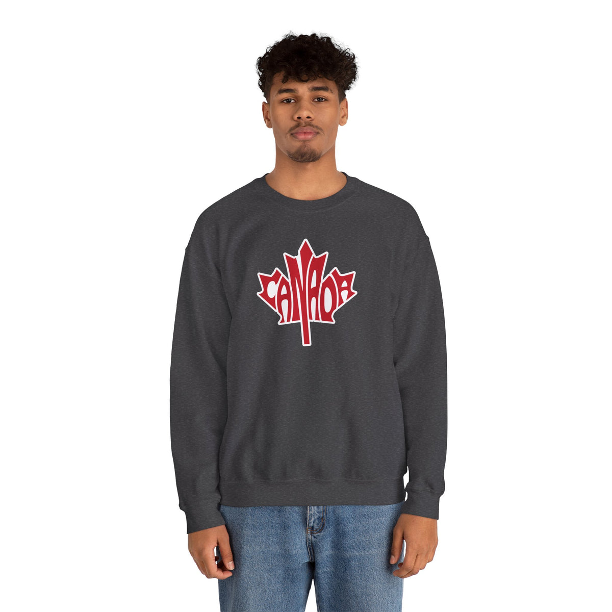 CANADA Leaf Sweatshirt Premium Design SKIALFA Unisex