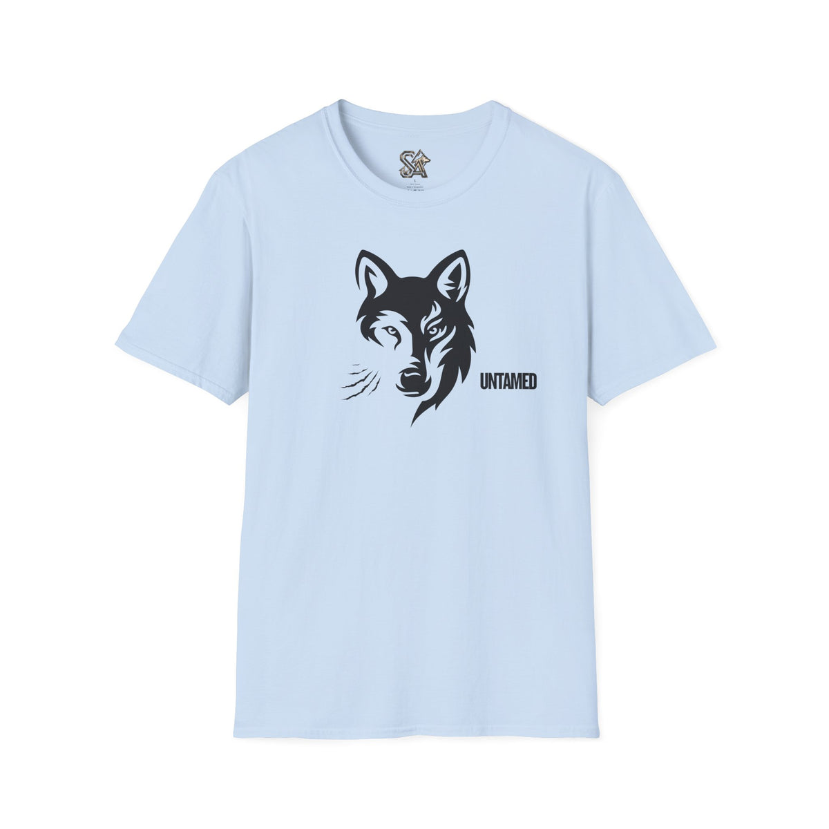 UNTAMED Wolf T-Shirt Premium Design SKIALFA Unisex