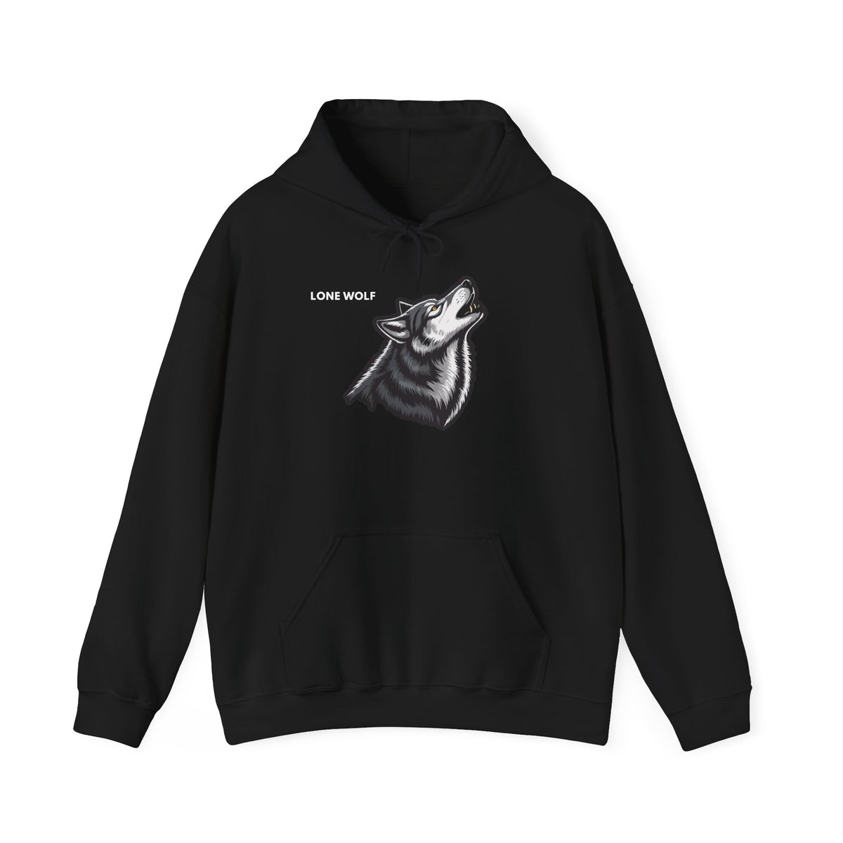 LONE WOLF Hoodie Premium Design SKIALFA Unisex