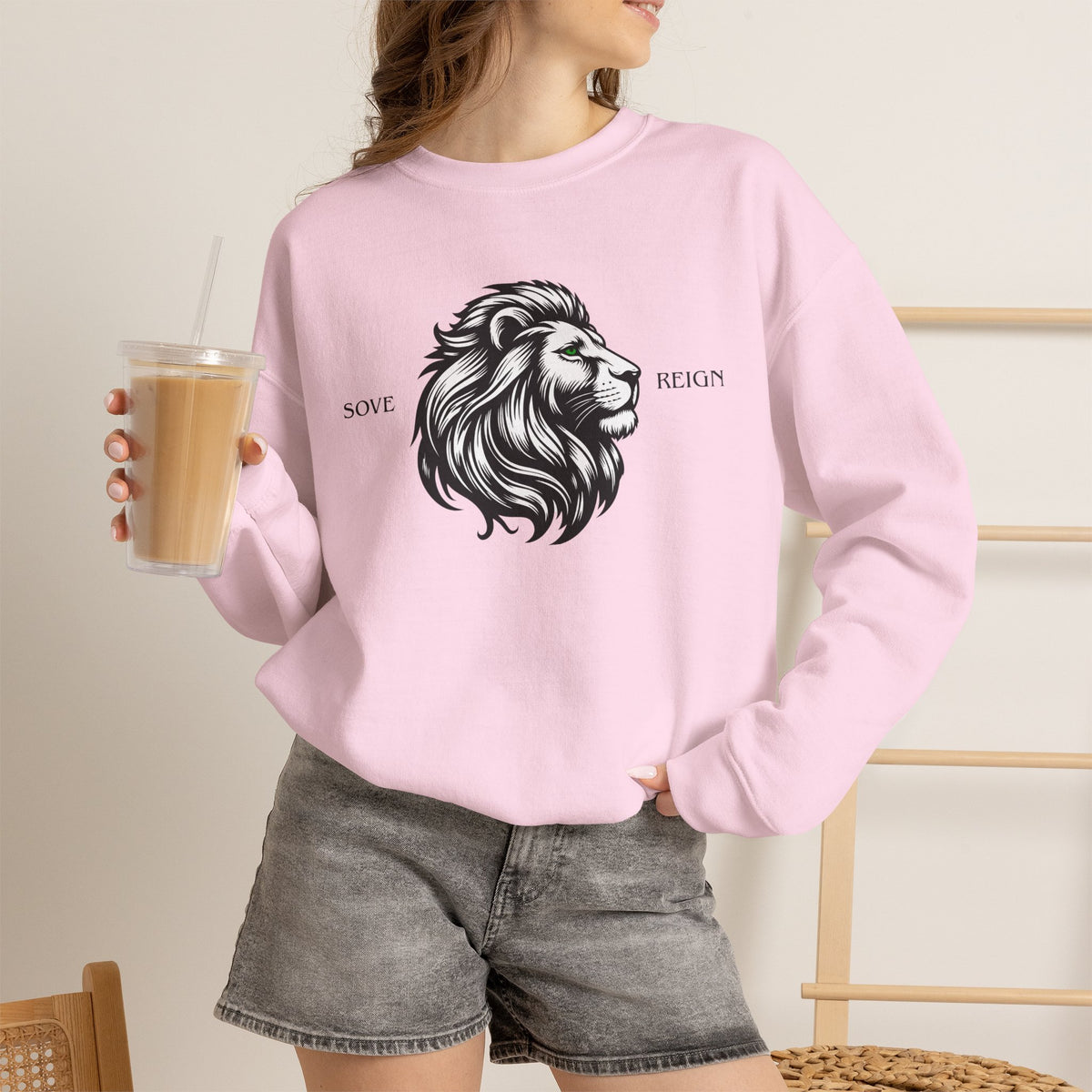 SOVEREIGN Sweatshirt Premium Desingn SKIALFA Unisex